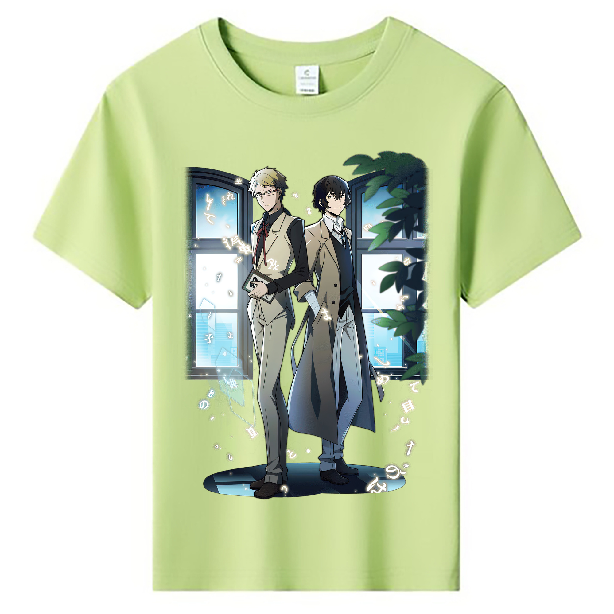 （画像用） 文豪ストレイドッグス Bungo Stray Dogs 綿100％キッズTシャツ（フロントプリント）